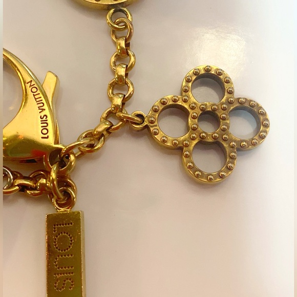 LOW STARTπ₯π₯π₯π₯Louis Vuitton Bijoux Sac Tapage
Gold Tone Key Ring Bag Charm - Picture 10 of 11